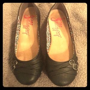 Jellypop Black Flats (with memory foam!)